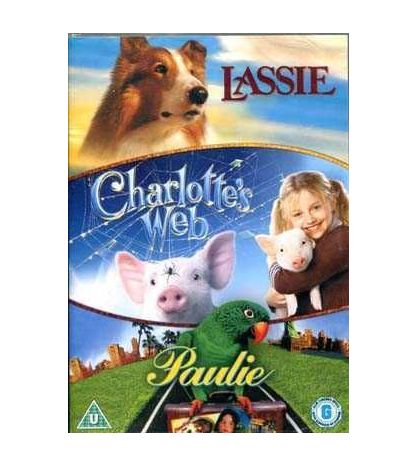 Lassie / Charlottes Web / Paulie DVD