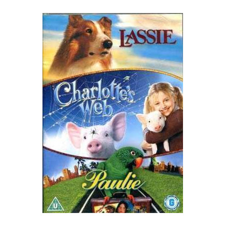 Lassie / Charlottes Web / Paulie DVD