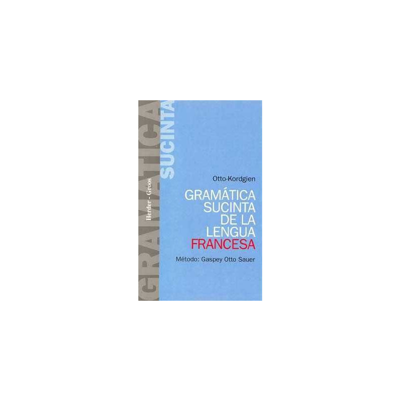 Gramatica Sucinta Francesa