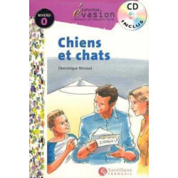 Chiens et Chats nivel 0 + cd audio