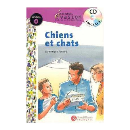 Chiens et Chats nivel 0 + cd audio