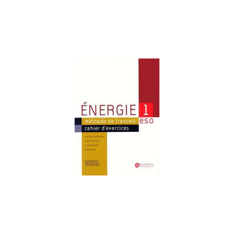 Energie 1 ejercicios + cd audio (ed.frances)