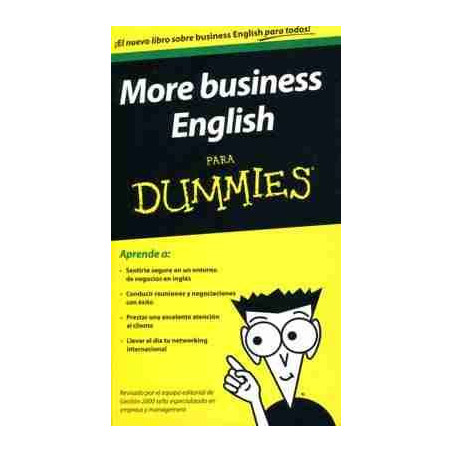 More Business English  para Dummies