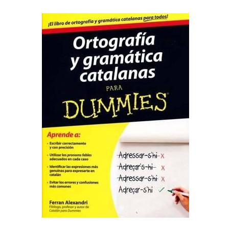 Ortografia y Gramatica Catalanas para Dummies