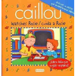 Caillou Watches Rosie  Ingles - español