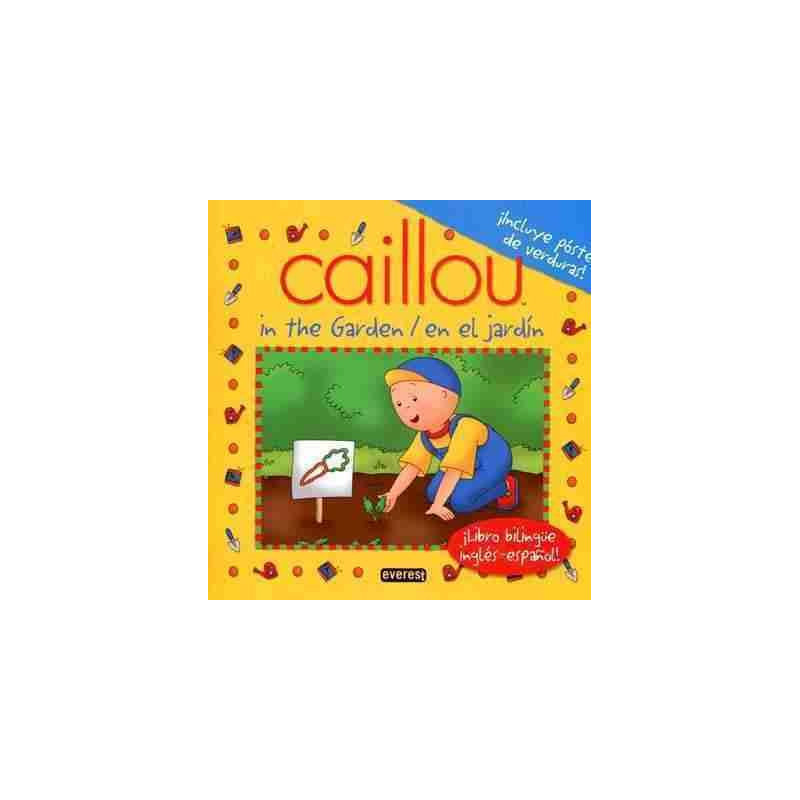 Caillou In the Garden Ingles - Español