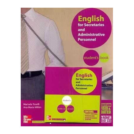 English for Secretaries and Administrative alumno + cd rom/audio