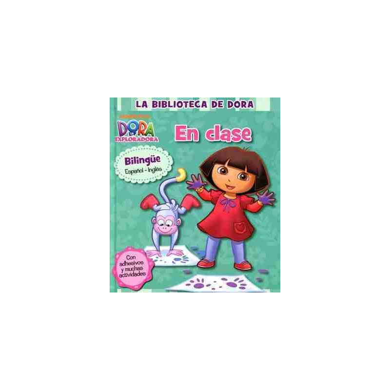 Biblioteca de Dora : En Clase (español -ingles)