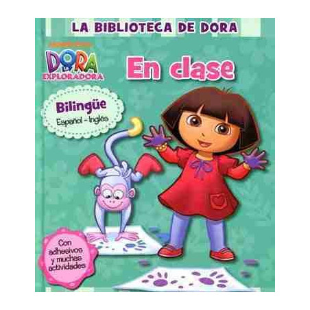 Biblioteca de Dora : En Clase (español -ingles)