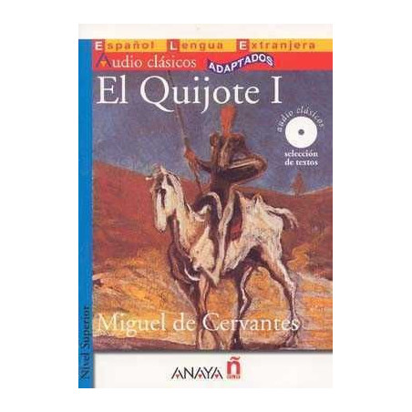 Don Quijote I + cd audio nivel superior