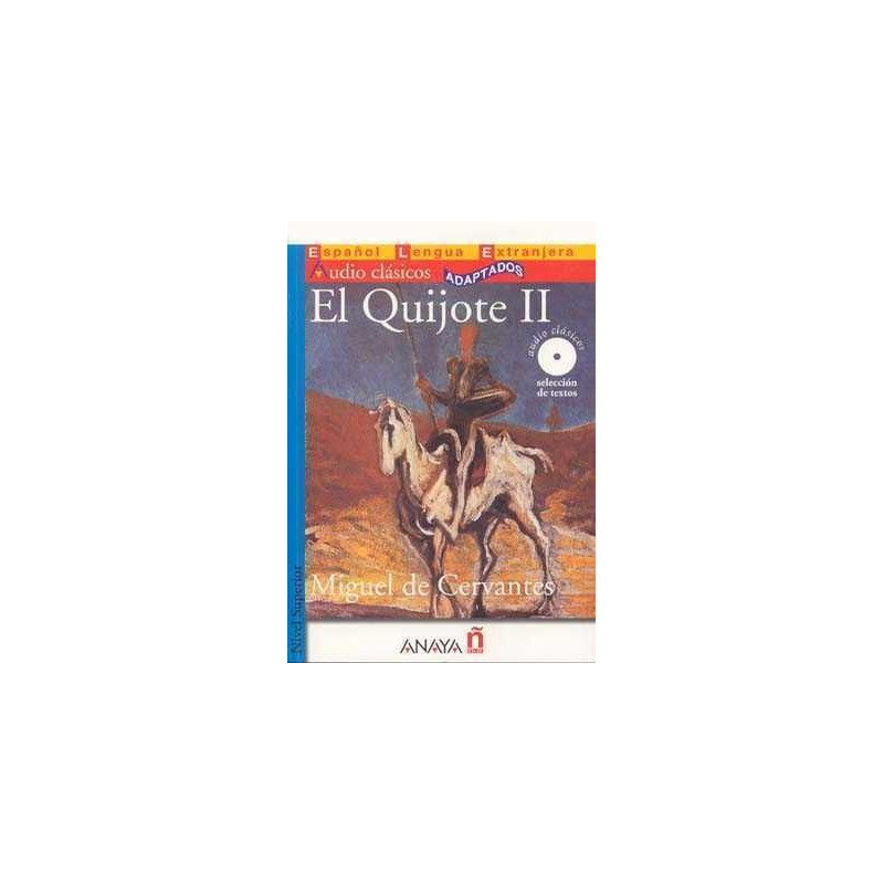 Don Quijote II + cd audio nivel superior