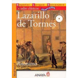 Lazarillo de Tormes + cd audio nivel inicial