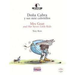 Mrs Goat and her Seven Little Kids + cd audio Ingles Español Bilingue