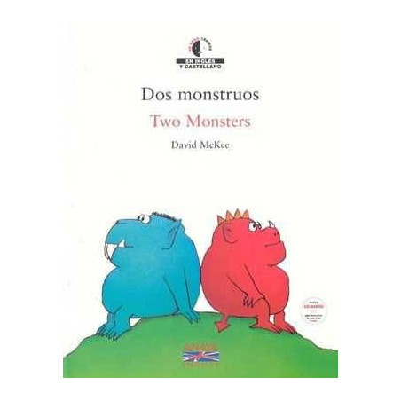 Two Monsters + cd audio Ingles Español Bilingue