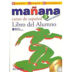 Mañana 3 B1 Español alumno + cd audio