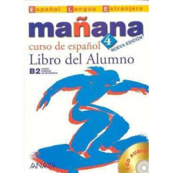 Mañana 4 B2 Español alumno + cd audio