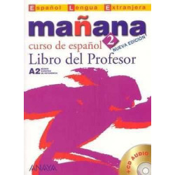 Mañana 2 A2 Español profesor + cd audio n/e