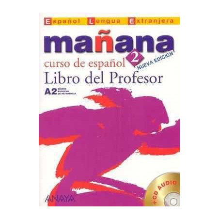 Mañana 2 A2 Español profesor + cd audio n/e