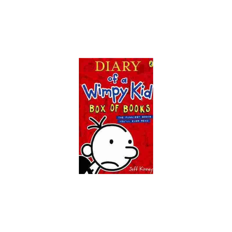 Diary of a Wimpy Kid Box 4 Books