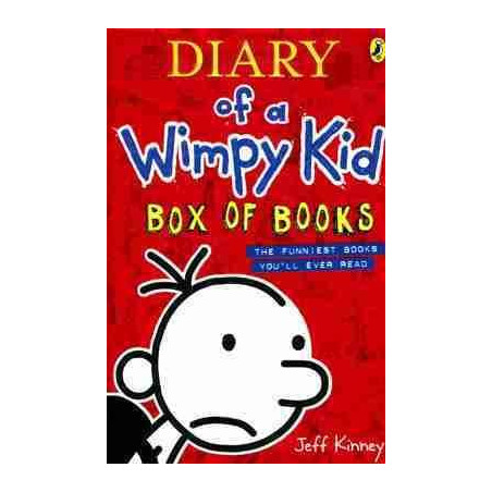 Diary of a Wimpy Kid Box 4 Books