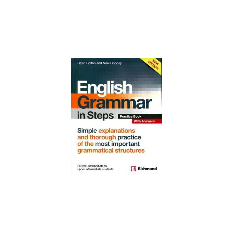 New English Grammar in Steps Practice Book With Answers preinterm to upper