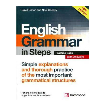 New English Grammar in Steps Practice Book With Answers preinterm to upper