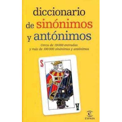 Diccionario Sinonimos y Antonimos n/e