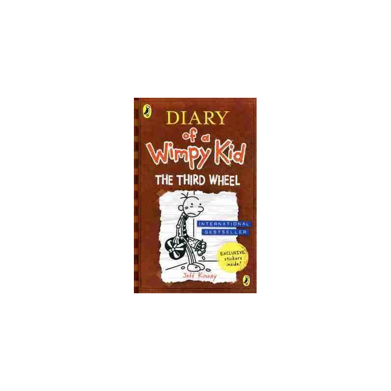 Diary of a Wimpy Kid 7 : The Third Wheel pb