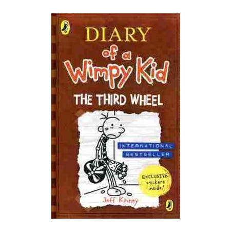 Diary of a Wimpy Kid 7 : The Third Wheel pb