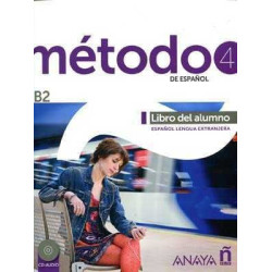 Metodo de Español 4 B2 alumno + cd audio