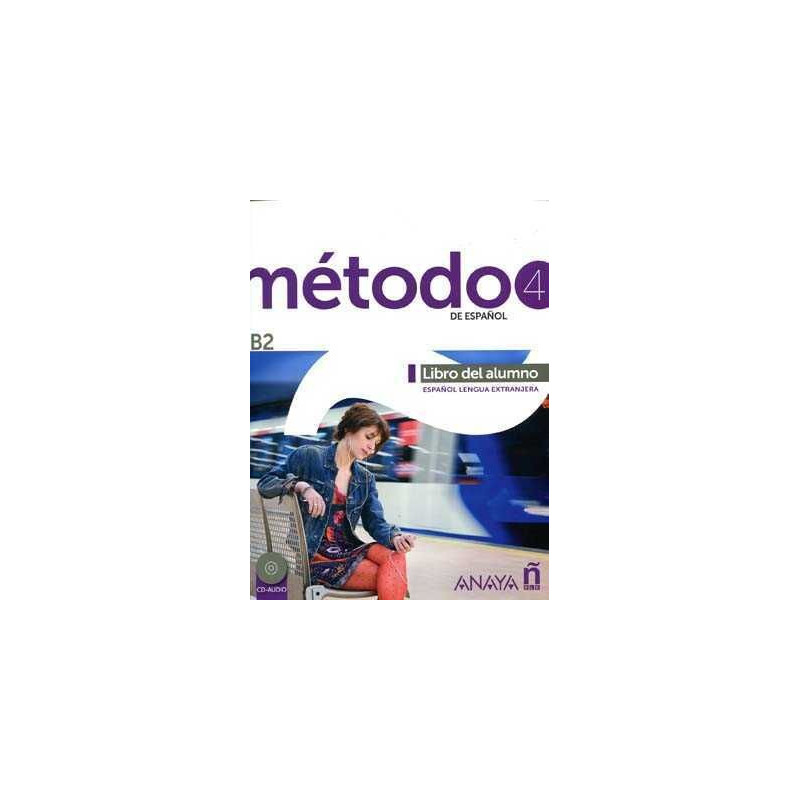 Metodo de Español 4 B2 alumno + cd audio