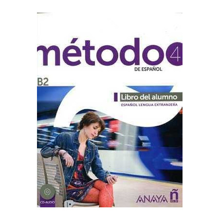 Metodo de Español 4 B2 alumno + cd audio