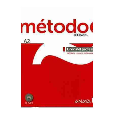 Metodo de Español 2 A2 profesor + cd audio