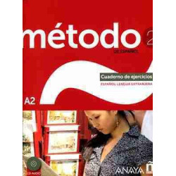 Metodo de Español 2 A2 cuaderno ejercicos + cd audio