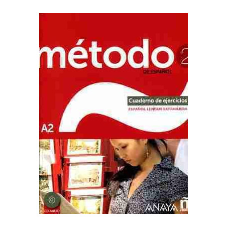 Metodo de Español 2 A2 cuaderno ejercicos + cd audio