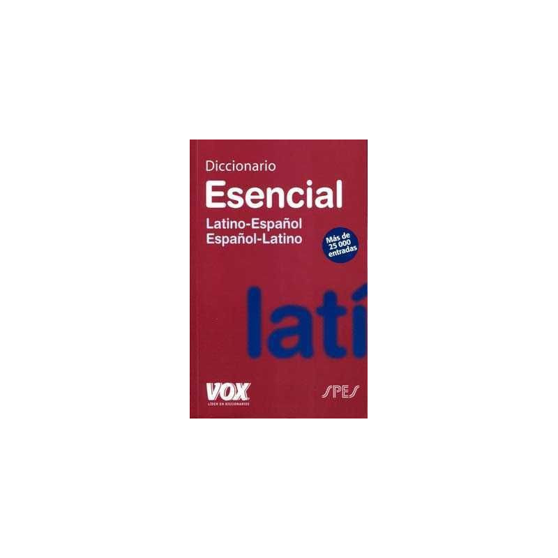 Diccionario Esencial Latin Castellano vv