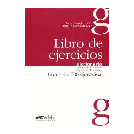 Libro Ejercicios Diccionario Practico de Gramatica  + de 800 ejercicios