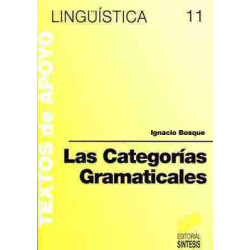 Linguistica 11 : Categorías Gramáticales