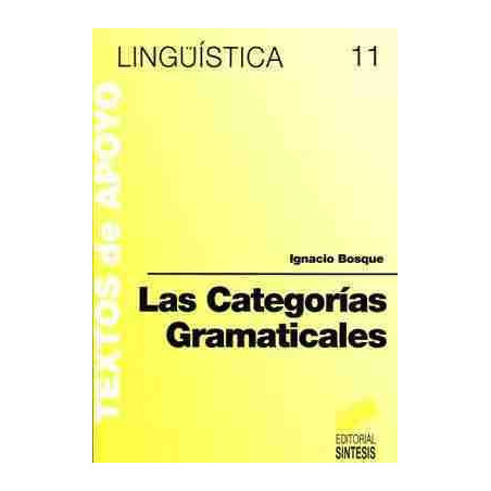 Linguistica 11 : Categorías Gramáticales