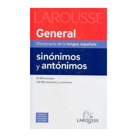 Diccionario General Sinonimos y Antonimos (Cartoné)