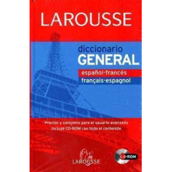 Diccionario General Larousse Español-Frances vv + cd rom