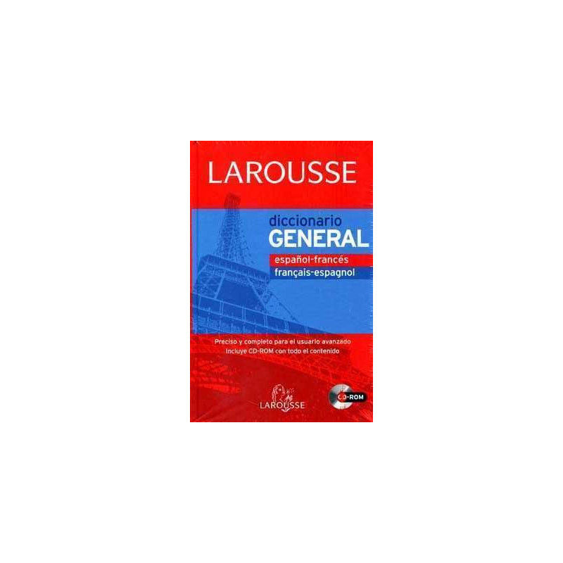 Diccionario General Larousse Español-Frances vv + cd rom