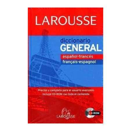 Diccionario General Larousse Español-Frances vv + cd rom