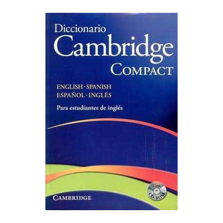 Diccionario Compact Ingles Español vv + cd rom