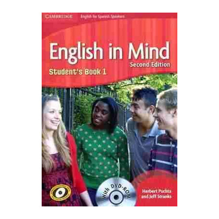 English in Mind 1 student's book + DVD Spanish 2ed 2010