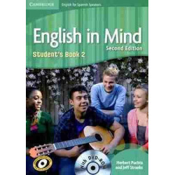 English in Mind 2 student's book + DVD Spanish 2ed 2010