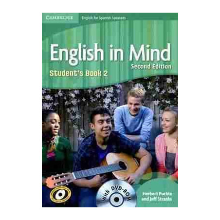 English in Mind 2 student's book + DVD Spanish 2ed 2010