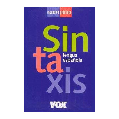 Manuales Practicos : Sintaxis Lengua Española