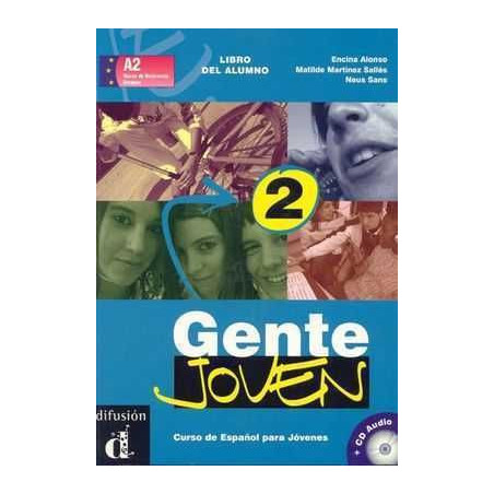 Gente Joven 2 A2 alumno + cd audio