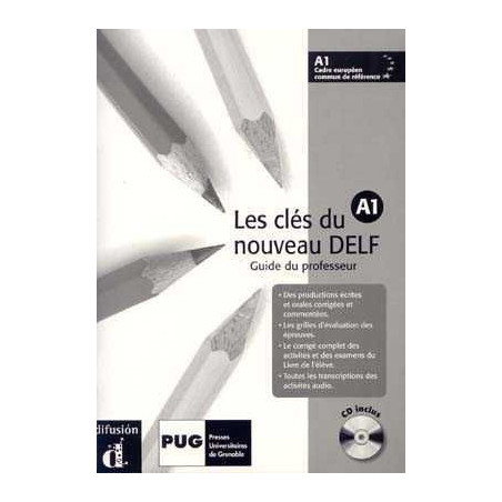 Cles du Nouveau DELF A1 profesor + cd audio